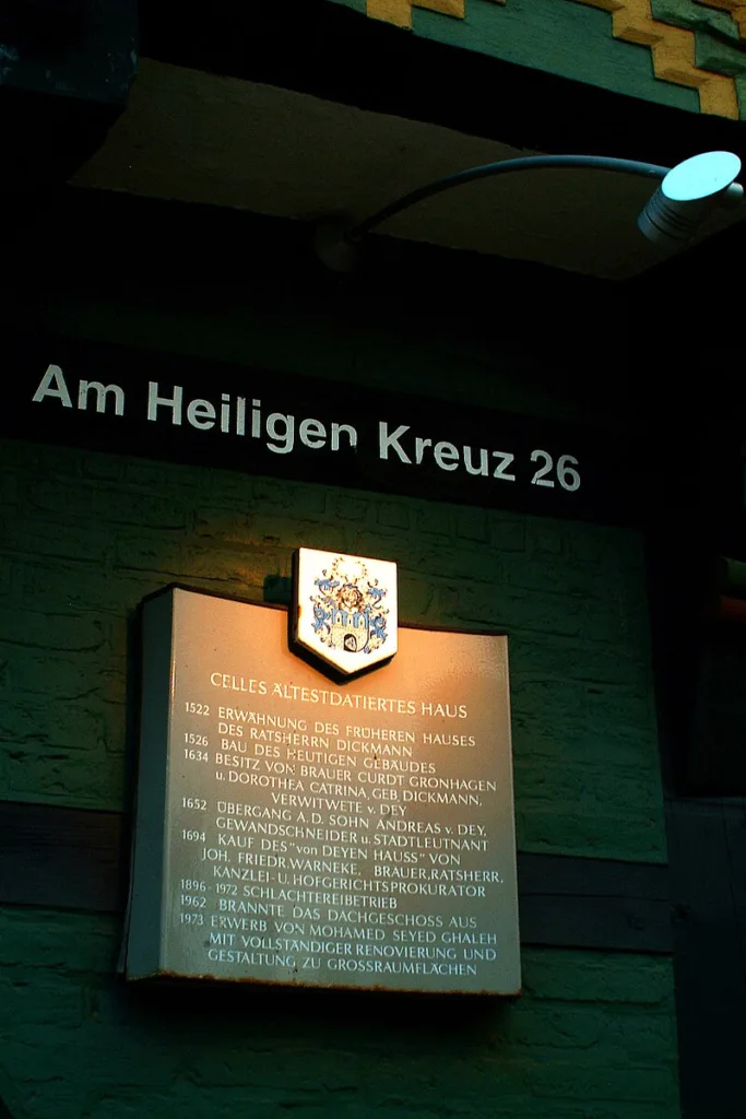 Ältestdatiertes Haus Celle
