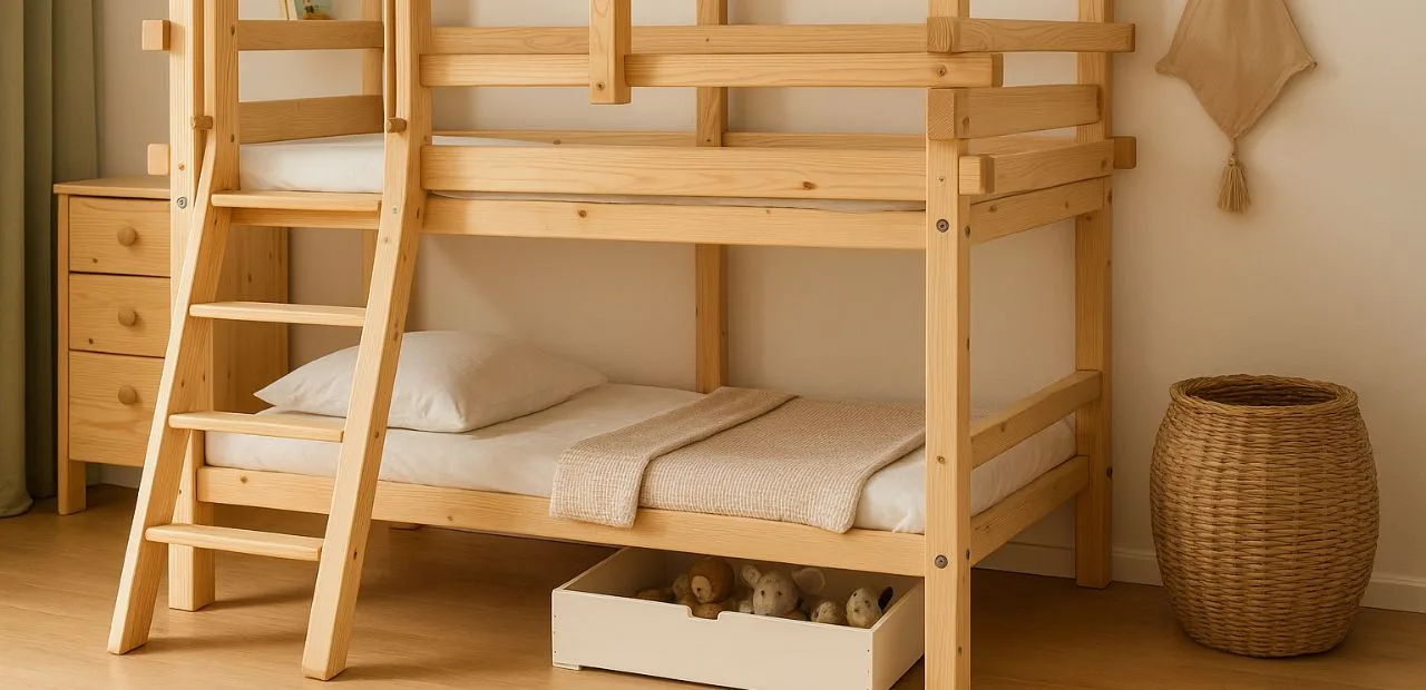 kinderbett aus holz